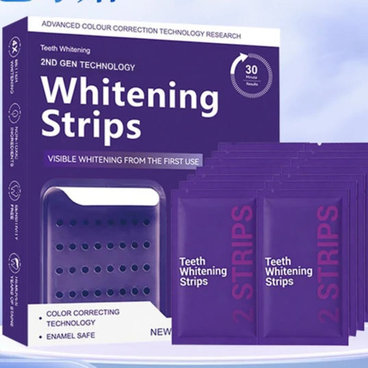 Purple Teeth Whitening Strips