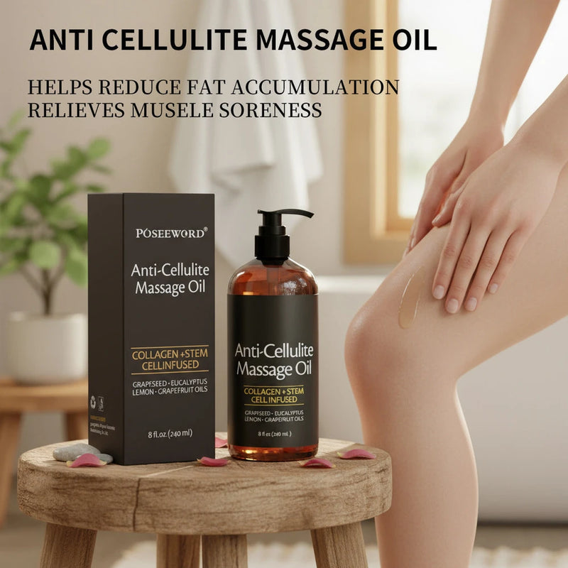 Warming Anti-Cellulite Body Massage Oil